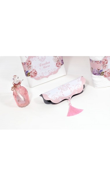 Trusou de botez regal pentru fetite tematica florala, Mica printesa 18